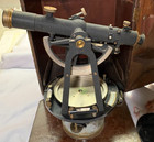 Keuffel   Esser Transit Model 5150 Vintage Surveying Instrument With Wooden Case