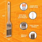 12 Pack - 1 5  Angle Brushes For All Latex And Oil Paints   Stains