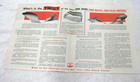 Vintage 1953 John Deere Tractor Plow Bottoms Brochure Furrow Insert