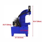 Riveting Machine Hydraulic Rivet Machine Pressing Riveter 220v 0 23-0 39in 1 5kw