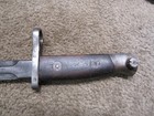 Ww1 Belgian M1916 Sword Bayonet For 7 65mm M1889 Mauser Birmingham Mfg Marked