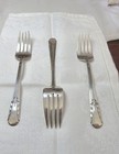 Vintage Orchid Pattern Sterling Silver Salad Fork  3  Sold Seperatley 
