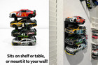 Nascar Diecast 4 Tier Wall Shelf Display Stand 1 24 Scale     Cup  Xfinity  Truck