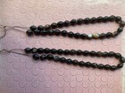 2pcs Excellent Pure Tibetan Old Natural Agate Dzi 30 Beads Necklaces