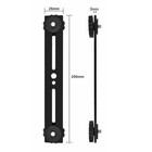 2x 8 Inch Flash Bracket Dual Camera Tripod Mount Extension Bar For Dslr C663
