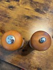 Mr  Dudley Vintage Salt   Pepper Grinder Set With Ceramic Grape Motif