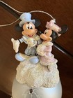 Disney Mickey   Minnie Christmas Ornament Rare As Is