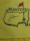 Jack Nicklaus Signed Undated Masters Flag Autographed Us Open Pga Golden      6
