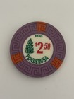 Ponderosa  2 50 Casino Chip Reno 