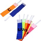 6 Pack Football Soccer Captain Armband Anti-drop Captains Elastic Armbands