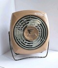 Vintage Fresh nd-aire Heaterette Heater Fan Art Deco Beige W  Stand Works    -hh