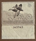 Us Federal Duck Stamp Collection Rw2-rw48  1935-1981  Rw7 Lot Of 20 Mint   Used