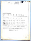 Vintage 1940 s Distinctive Originator Patterns   390  Un-cut complete  Sz 12