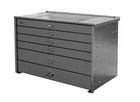 Stellar 76960   6  Drawer Heavy-duty Steel Toolbox- 24 h X 36 w X 18 75 d