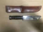 Ww2 Us Military Cattaraugus 225q Fighting  Knife W sheath