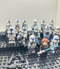Star Wars 501st Clone Troopers Anakin Rex Fives Echo Army Bundle Minifigures