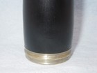 Vintage Bb Clarinet Barrel - Hard Rubber Ebonite  Faux Woodgrain - Short 66 5mm