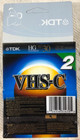 Tdk - Vhs-c Hg Ultimate 30 Camcorder Videotape Package Of 2 Sealed