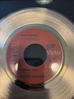 Elvis Presley Burning Love Gold Framed 45 Record Display