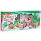 Melissa   Doug Wooden Gingerbread House Playset  Kids Decorate   Buildable