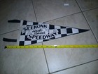 1950s Seekonk Speedway Auto Races Felt Pennant