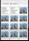 Stamp - Canada  1988  38   House Of Parliament - Booklet Pane Of 10 Sc  1165a Mnh
