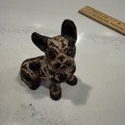 1930 s Antique Hubley French Bulldog Dog Cast Iron Miniature Paperweight