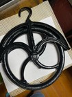 Vintage  10 Cast Iron Well Pulley Antique Farm Barn Wheel Rustic  10 Refinished