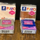 9pc Fimo Soft   Sculpey Premo Polymer Oven-bake Clay Lot Assorted Colors