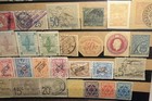 100 Worldwide Stamps  many Revenue    30 Old Christmas Seals