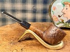 Ring Grain Vintage Jobey Briar Estate Pot Shape Tobacco Pipe