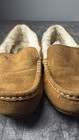 Koolaburra By Ugg Women   s Brown Suede Moccasin Slippers Faux Fur 6 Mpn 1020396