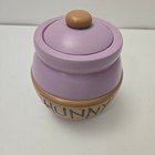 Disney Watch Collectors Club Series Vi Hunny Pot Ceramic Winnie The Pooh Purple