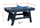 60  Multifunctional Table  Air-powered Hockey  Table Tennis  Game Table 2-in-1