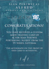 Sean Pertwee Authentic Signed Custom Autographed Trading Card Coa