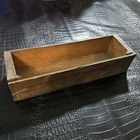 Antique Wooden Sewing Machine Drawer     Rustic Primitive Storage Nbs1
