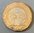 2022 Mexico   20 Pesos 200a  os De  Relaciones Diplomaticas Mex-usa Uncirculated