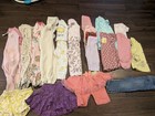 35 Piece Girls Baby Toddler 18m 24m Clothes Bundle  Mixed Play Used
