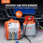 Refrigerant Recovery Reclaim 30lb Cylinder Tank 400 Psi Liquid Rated Y Valve