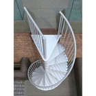Montauk Exterior Spiral Stairs - 47  Diameter - White