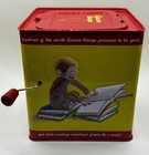 Curious George Tin Jack In The Box Wind Up Toy Box Vintage Pop Out Box