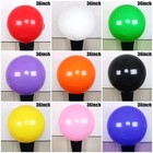 5 X 36 Inch Large Giant Round Latex Big Balloons Wedding Party Balloons Decor Uk