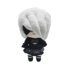 Anime Game Style Robot Girl Plush Doll Stuffed Toy Cute Cartoon Gift Kids Soft