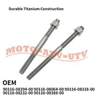 Titanium Crankcase Studs Head Stud 12 Pts Nuts Kit For Yamaha Banshee 350 87-06