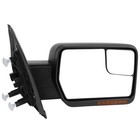 Tow Mirrors Power Heated Turn Signal For 2004 2014 Ford F150 Black Housing