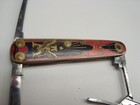 Vintage Anheuser-busch Enameled Knife W scissors     Rare     St  Louis  Missouri