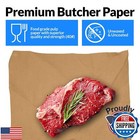 Made In Usa   Bulk Value 18  X 350 Ft  4200 Inches  Reli  Brown Butcher Paper