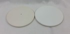 Ceramic Disc 4  Rounds 1 4  0 25  Thick Finished One Side Tile Or Science Lot 2