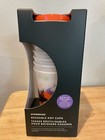 Starbucks Halloween Set Of 6 Reusable Glow In The Dark Hot Cups Limited 
