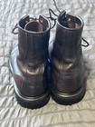 Vintage Red Wing Boots Mens 8 D Leather Soft Toe Supersole Brown Usa 953